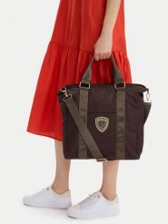 Blauer Torebka S6SILVA01/TWE Brązowy. Brązowe torebki klasyczne damskie Blauer, bez wzorów, z materiału, bez dodatków. Za 379.99 zł.