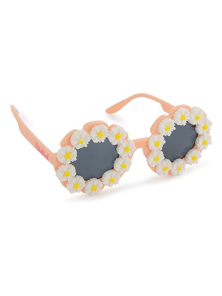 Billieblush Okulary przeciwsłoneczne w kolorze beżowo-szarym rozmiar: onesize. Brązowe okulary przeciwsłoneczne dziecięce Billieblush. Za 68.95 zł.