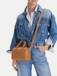 Nine West Torebka EO-Lira II-LX20085 Brązowy. Brązowe torebki klasyczne damskie Nine West, bez wzorów, z materiału, bez dodatków. Za 269.99 zł.