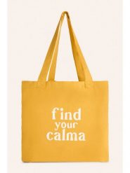 CALMA HOUSE Torba "Rambla" w kolorze żółtym na zakupy - 35 x 40 cm rozmiar: onesize. Żółte shopper bag damskie CALMA HOUSE, bez wzorów, z bawełny, bez dodatków. Za 51.95 zł.