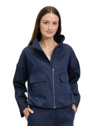 BETTY & CO Kurtka w kolorze granatowym rozmiar: 40. Niebieskie kurtki damskie Betty & Co., bez wzorów, bez kaptura. Za 195.99 zł.