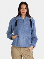 Sweter Damski Luhta Iissalo. Niebieskie swetry klasyczne damskie Luhta, na jesień, l, z materiału, bez kołnierzyka. Za 449.00 zł.