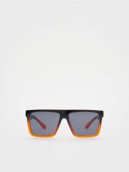 Okulary przeciwsłoneczne - pomarańczowy. Brązowe okulary przeciwsłoneczne dziecięce Reserved. Za 29.99 zł.