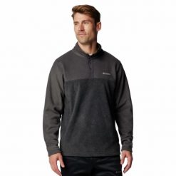 Bluza polarowa męska Columbia Steens Mountain Half Snap II. Szare bluzy bez kaptura męskie Columbia, m, z polaru. Za 219.00 zł.