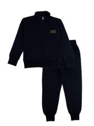 Bluza z pełny zamek błyskawiczny na co dzień. Białe bluzy bez kaptura damskie LEONE 1947 APPAREL, z dresówki. Za 126.26 zł.