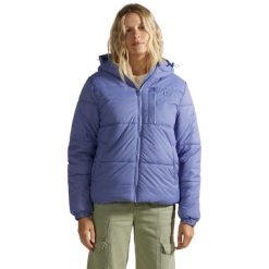 Kurtka zimowa damska Billabong Transport Fuffer 3. Niebieskie kurtki damskie Billabong, na zimę, s, bez wzorów, z nylonu, bez kaptura. Za 272.00 zł.