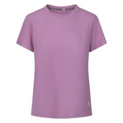 Damska Koszulka Arielle Active T-shirt. Czerwone bluzki damskie Trespass, bez wzorów, casualowe, bez kołnierzyka, bez ramiączek. Za 105.99 zł.