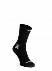Skarpety X-Socks RUN DISCOVER MERINO CREW B121. Czarne skarpetki damskie X-Socks, bez wzorów, z poliamidu. Za 139.99 zł.