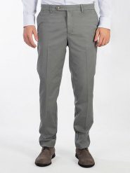 Hackett London Spodnie chino w kolorze szarym rozmiar: W42. Szare spodnie materiałowe męskie Hackett London, bez wzorów. Za 202.98 zł.