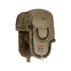Czapka Barts Rib Bomber. Brązowe czapki męskie Barts, na zimę, bez wzorów. Za 229.00 zł.
