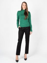Silvian Heach Sweter | PGA22056LU | Kobieta | Zielony. Zielone swetry klasyczne damskie Silvian Heach, l, z dzianiny, bez kołnierzyka. W wyprzedaży za 119.00 zł.