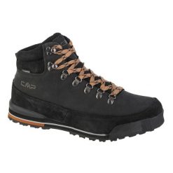 Buty trekkingowe męskie CMP Heka WP Hiking. Czerwone buty trekkingowe męskie CMP, z nubiku, bez zapięcia, trekkingowe. Za 349.99 zł.