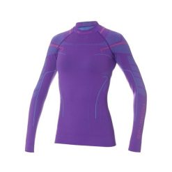 Termoaktywna damska bluza narciarska Brubeck Thermo. Fioletowe bluzy z kapturem damskie Brubeck, na zimę, m, z dzianiny. Za 189.99 zł.