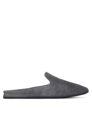 Max Mara Klapki Tessile 2624526051 Szary. Szare klapki damskie Max Mara, bez wzorów, ze skóry, bez obcasa. Za 2,109.00 zł.