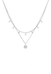 Elli Damska zawieszka warstwowy Disc Sun z pozłacanego srebra próby 925 Sterling Silver Naszyjniki 1 ct Damski. Szare naszyjniki damskie Elli, na co dzień, pozłacane. Za 418.99 zł.