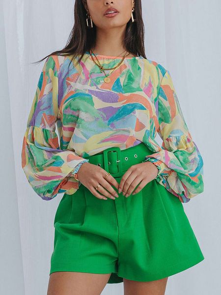 LA Angels Bluzka ze wzorem rozmiar: S. Bluzki damskie LA Angels, s, bez wzorów, bez kołnierzyka, bez ramiączek. Za 126.99 zł.