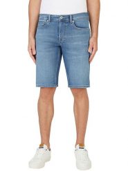 Pepe Jeans Szorty dżinsowe "Gymdigo" w kolorze niebieskim rozmiar: W33. Niebieskie szorty męskie Pepe Jeans, z aplikacjami, z jeansu, klasyczne. Za 193.24 zł.