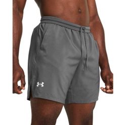 Szorty Under Armour Launch 7". Szare szorty męskie Under Armour, s, z dzianiny, do biegania. Za 213.20 zł.