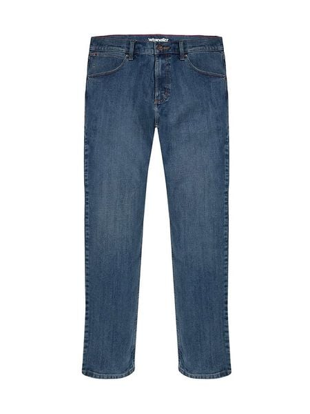 Wrangler Dżinsy "Streight" - Regular fit - w kolorze niebieskim rozmiar: W32/L30. Niebieskie jeansy męskie Wrangler. Za 195.45 zł.