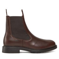 Sztyblety Gant. Brązowe sztyblety męskie Gant, bez zapięcia. Za 463.99 zł.