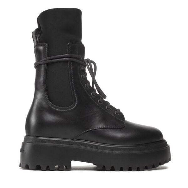 Trapery Le Silla. Czarne trapery damskie LE SILLA, bez obcasa. Za 1,989.00 zł.