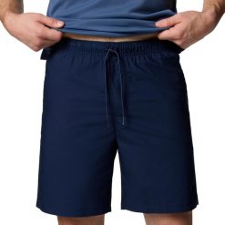 Spodenki sportowe męskie Washed Out Easy Short. Niebieskie szorty męskie Columbia, m, z bawełny. Za 179.99 zł.