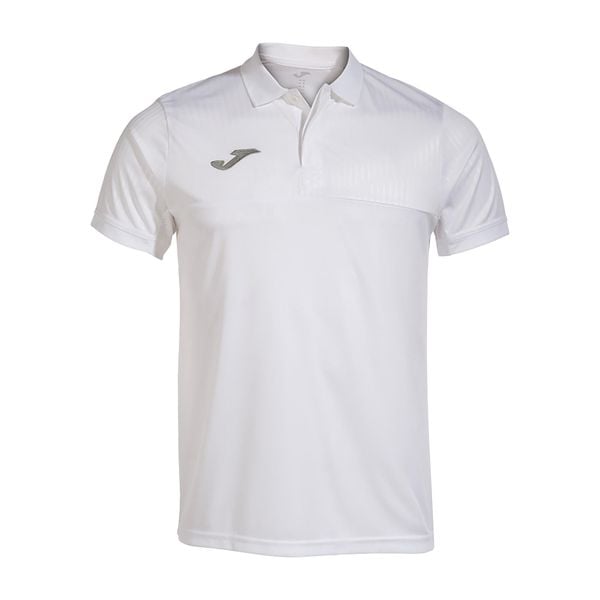 Koszulka polo tenisowa męska Joma Montreal. Białe koszulki polo męskie Joma, m, bez wzorów, bez ramiączek. W wyprzedaży za 125.40 zł.