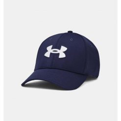 Czapka z daszkiem męska Under Armour Blitzing Cap. Niebieskie czapki męskie Under Armour, bez wzorów, sportowe. Za 79.99 zł.