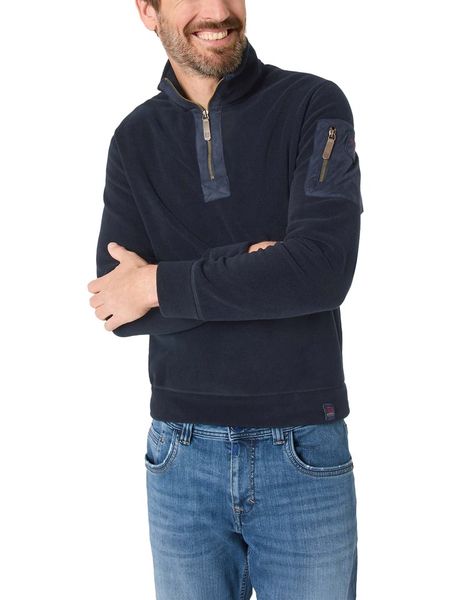 Timezone Bluza polarowa w kolorze granatowym rozmiar: XXL. Niebieskie bluzy bez kaptura męskie Timezone, xxl, z polaru. Za 143.90 zł.