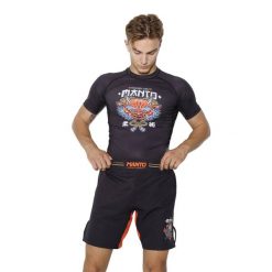 Spodenki do MMA męskie Manto Kozuchi. Brązowe szorty męskie Manto, bez kołnierzyka. Za 179.99 zł.