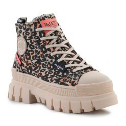 Buty Palladium Trapery Revolt Hi Wild W 99124-260-M beżowy. Brązowe buty sportowe na co dzień damskie bez wzorów, z gumy. Za 705.57 zł.