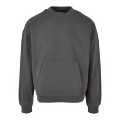 Bluza z okrągłym dekoltem Urban Classics Boxy. Czarne bluzy bez kaptura męskie Urban Classics, m, z bawełny. Za 299.20 zł.