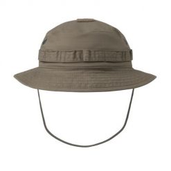 Kapelusz turystyczny Boonie Mk2 RAL7013. Brązowe kapelusze damskie HELIKON-TEX, bez wzorów. Za 80.99 zł.