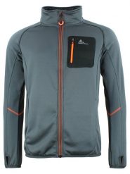 Peak Mountain Kurtka polarowa "Cemaro" w kolorze szarym rozmiar: XXL. Szare kurtki męskie Peak Mountain, xxl, bez wzorów, z materiału, bez kaptura. Za 126.75 zł.