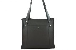 Shopperka skórzana BARBERINI'S c. szara 914-28. Szare shopper bag damskie Barberinis, bez wzorów, ze skóry, na ramię, małe, bez dodatków. Za 289.99 zł.