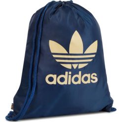 Plecak adidas - Gymsack Trefoil DV2389 Conavy/Rawsan. Niebieskie plecaki damskie Adidas, bez wzorów, z materiału, sportowe. Za 54.95 zł.