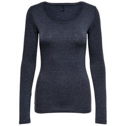ONLY T-shirt damski na Live Love New Ls O-neck Top Noos Night Sky Melange (rozmiar XS). T-shirty damskie Only, xs, bez wzorów, bez kołnierzyka. W wyprzedaży za 43.00 zł.