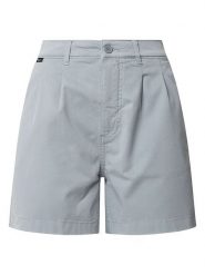 Pepe Jeans Szorty "Vania" w kolorze niebieskoszarym rozmiar: S. Niebieskie szorty damskie Pepe Jeans, z aplikacjami, z jeansu, z podwyższonym stanem. Za 149.95 zł.