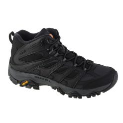 Buty trekkingowe męskie Merrell Moab Thermo Mid WP. Czarne buty trekkingowe męskie MERRELL, z gumy, za kostkę, bez zapięcia, trekkingowe. Za 599.99 zł.
