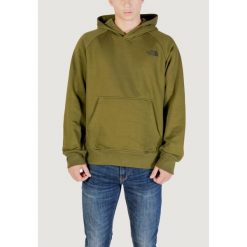 Bluza Mężczyzna THE NORTH FACE M RAGLAN BOX NSE HOODIE. Zielone bluzy z kapturem męskie The North Face, m, z bawełny. W wyprzedaży za 310.20 zł.