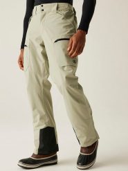 Dare 2b Spodnie narciarskie "Baseplate II" w kolorze szarym rozmiar: L. Szare spodnie materiałowe męskie Dare 2b, bez wzorów. Za 348.90 zł.