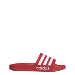 Klapki męskie basenowe Adidas ADILETTE. Białe klapki i japonki męskie Adidas, z materiału. Za 119.00 zł.