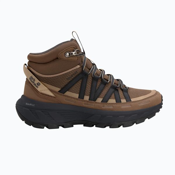 Buty turystyczne damskie Jack Wolfskin Wild Hike Texapore Mid. Brązowe obuwie trekkingowe damskie Jack Wolfskin. Za 659.99 zł.