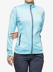 Bluza bez kaptura damska Karpos Pomedes Fleece. Niebieskie bluzy z kapturem damskie KARPOS, xs, z elastanu. Za 312.39 zł.
