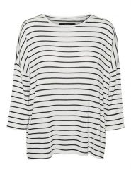 Vero Moda Sweter w kolorze czarno-białym rozmiar: XS. Czarne swetry klasyczne damskie Vero Moda, xs, bez kołnierzyka. Za 35.18 zł.