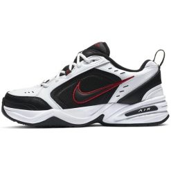 Trampki Nike Air Monarch IV, Biały, Mężczyźni. Białe trampki i tenisówki męskie Nike, bez wzorów, z materiału, bez zapięcia. Za 418.00 zł.