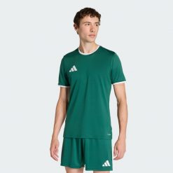Koszulka Entrada26. Białe t-shirty sportowe męskie Adidas, bez ramiączek, do piłki nożnej, climacool (adidas). Za 79.95 zł.