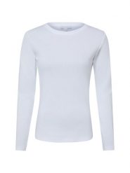 Brookshire koszulka z długim rękawem Kobiety Bawełna biały, XXXL. Białe t-shirty damskie brookshire, uniwersalny, bez wzorów, z bawełny, bez kołnierzyka. Za 99.95 zł.