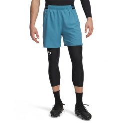 Spodenki sportowe Under Armour Vanish Woven męskie. Niebieskie szorty męskie Under Armour, l, z poliesteru, do biegania. Za 335.99 zł.