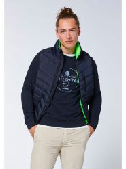 Chiemsee Kamizelka funkcyjna "Tuelso" w kolorze granatowo-zielonym rozmiar: XL. Niebieskie kamizelki męskie Chiemsee, xl. Za 217.99 zł.